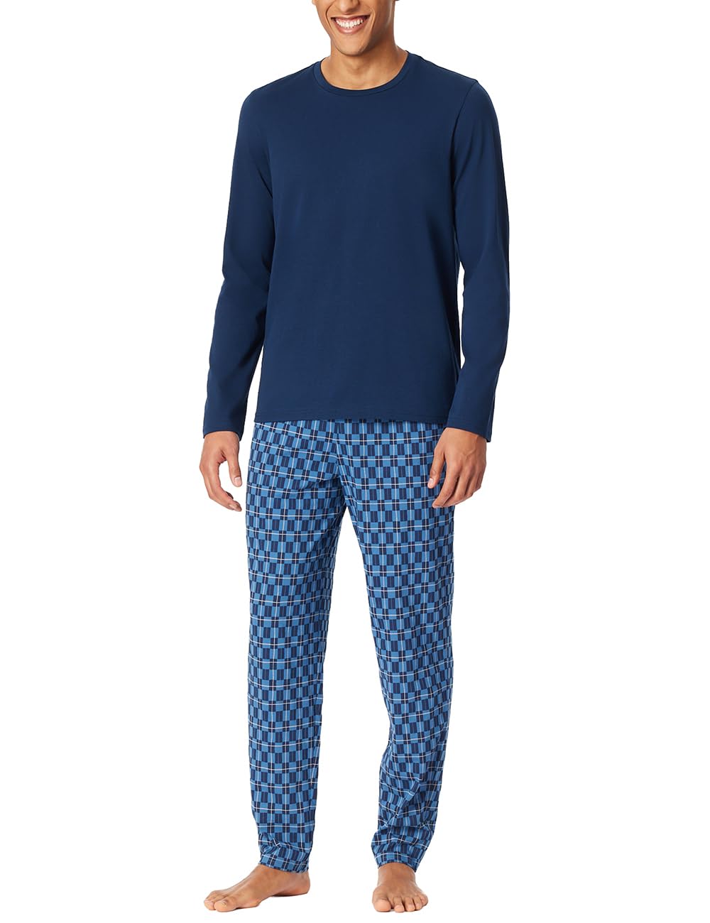 Schiesser Herren Schlafanzug lang - Nightwear Set
