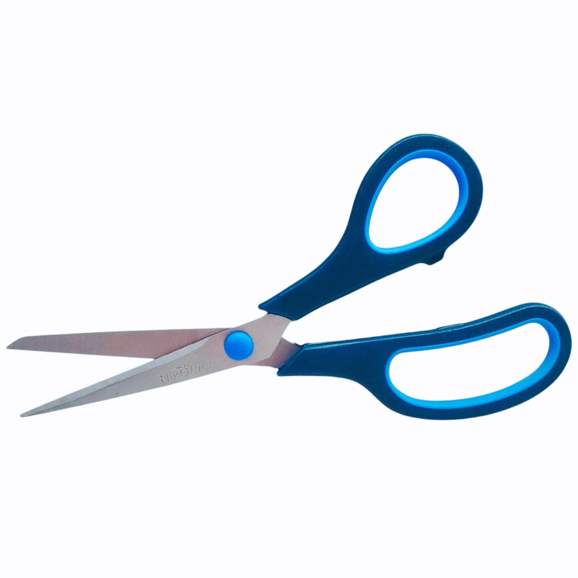 Forbici Professionali 20cm Acciaio Inox Multiuso - Taglio Preciso Carta e Cartone, Impugnatura Ergonomica per Ufficio e Uso Quotidiano