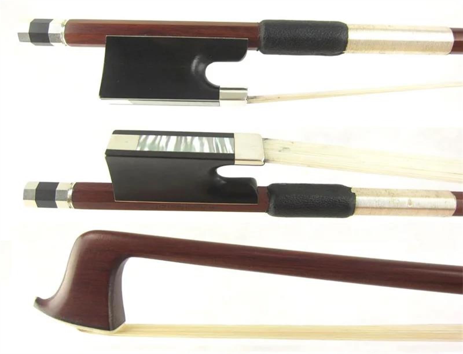 Violín Partes De Repuest Arco De Violín De Concierto IPE De Plata De Grado Maestro 4/4 Arco De Máxima Calidad