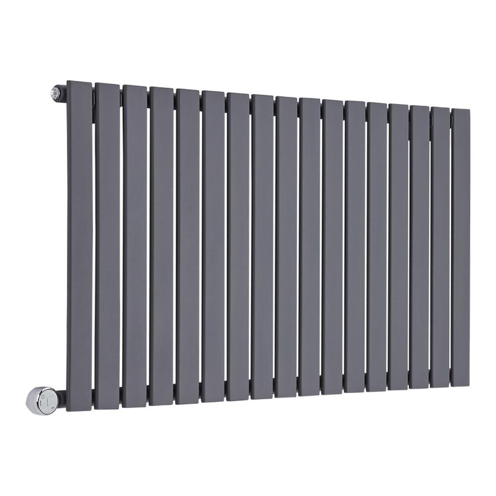 MILANO 1000W Anthracite Single Flat Panel WiFi Electric Radiator 635x1190mm