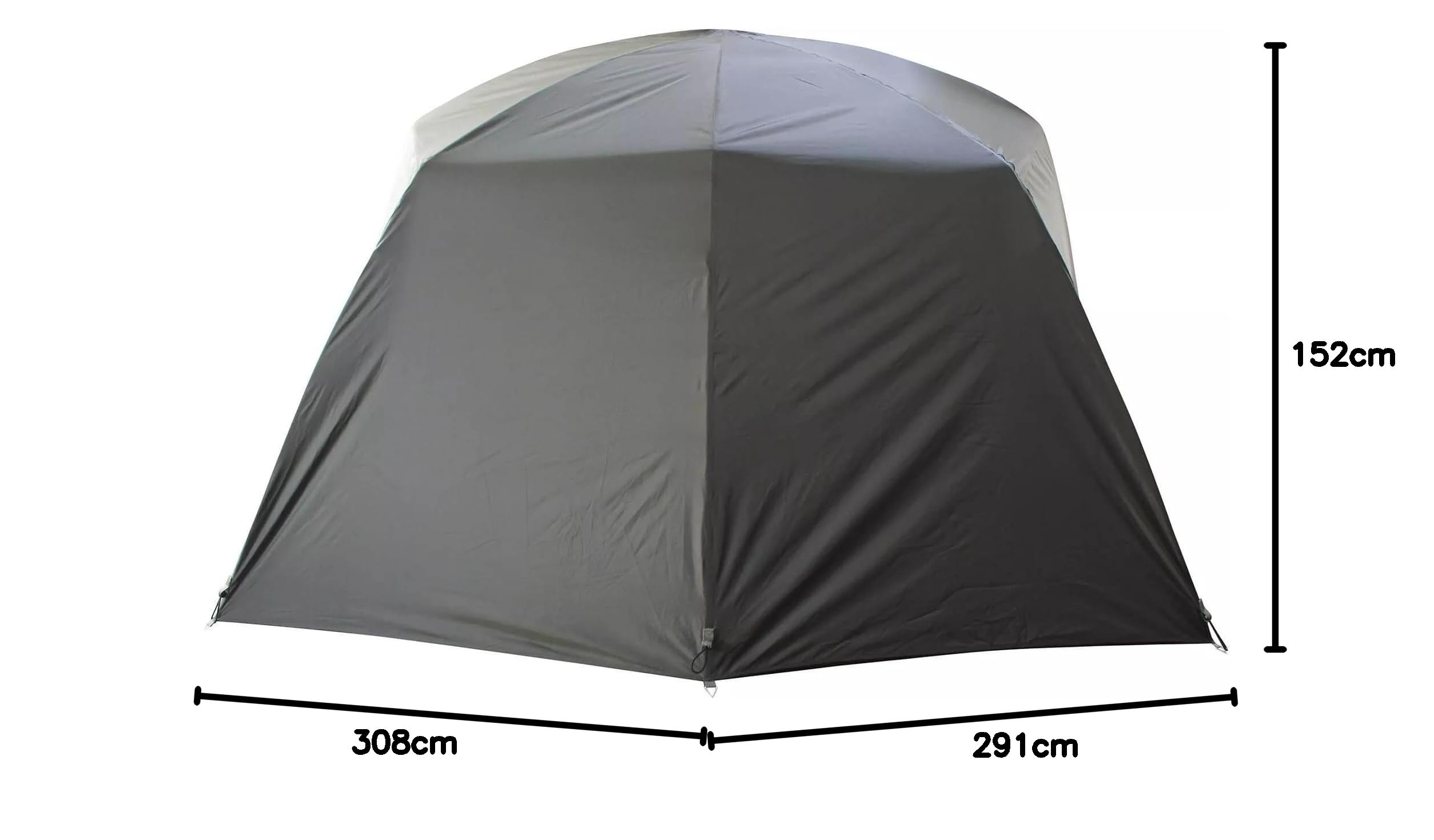 MK-Angelsport Winterskin Jokerdome für MK 2 Mann Bivvy (kein Zelt nur Überwurf), Carp Dome, Overwrap for Bivvy/Angelzelt