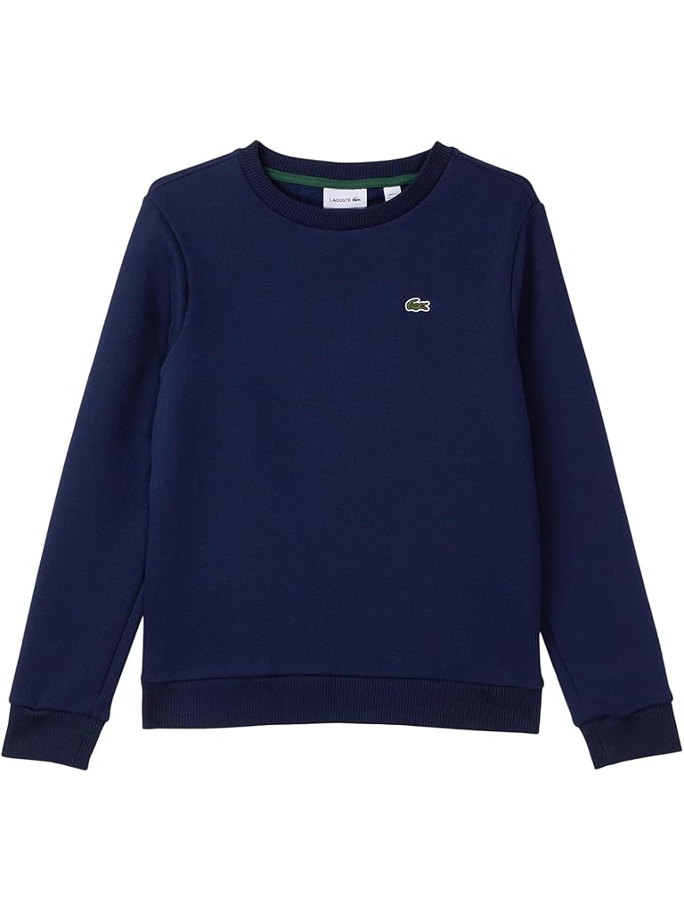 Multi Lacoste Core Fleece Crew (Big Kid)