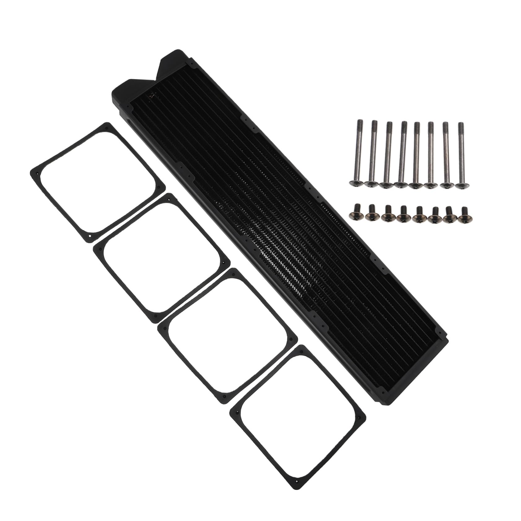 DOITOOL Radiateur à Refroidissement Liquide en Cuivre de 480mm pour Ordinateur Haute Performance et Résistance, pour LED Larges et Impression 3d