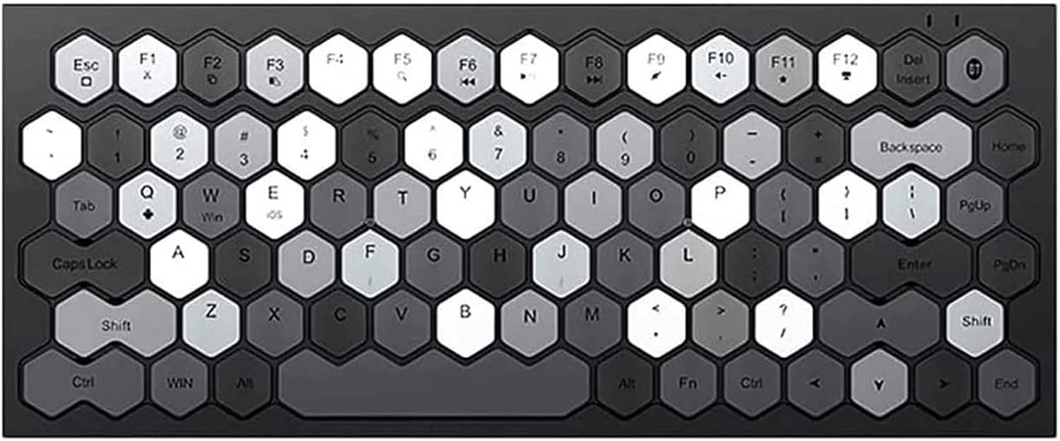 Feiyx Wired Gaming Keyboard Quiet Backlit Membrane Keyboard