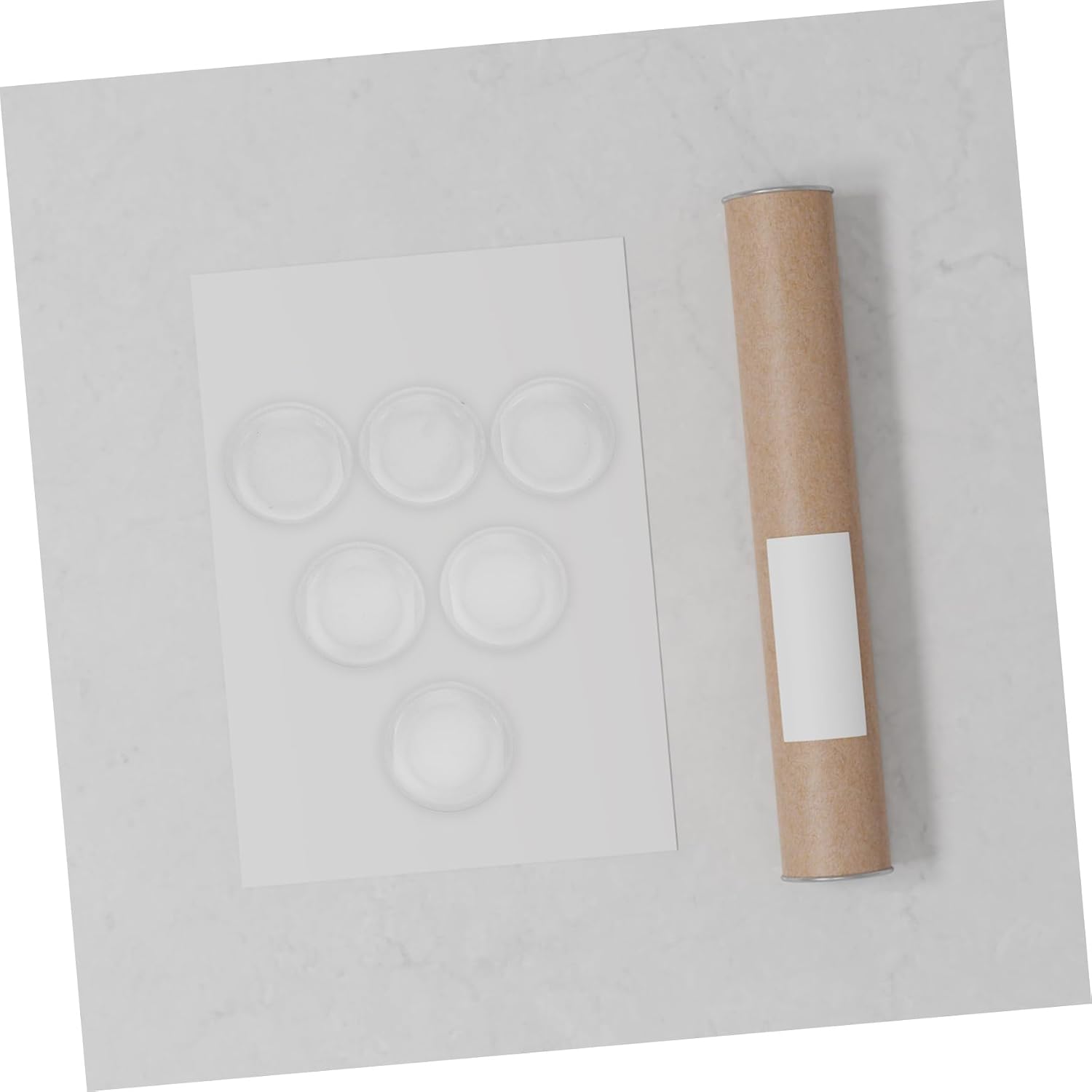 DOITOOL 30pcs Plastic End Caps for Mailing Tubes Protective White Caps for Crafts Poster Storage Shipping Cardboard Tube Accessories for Bulk Storage and Art Projects