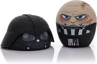 Bitty Boomers Star Wars Darth Vader with Removable Helmet Bluetooth Speaker, Multicolor