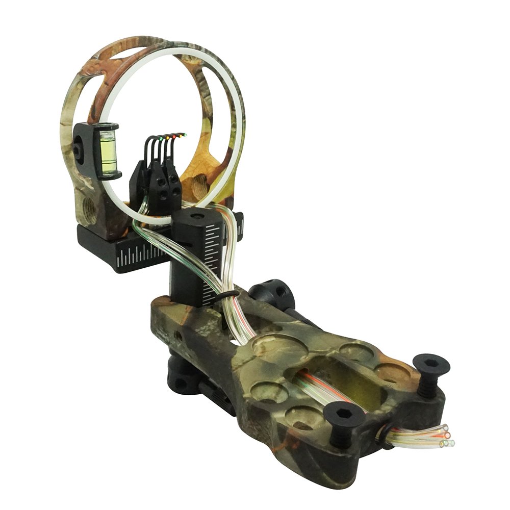 Safari Choice 5-Pin Tool-Less Design Bow Sight, 0.019
