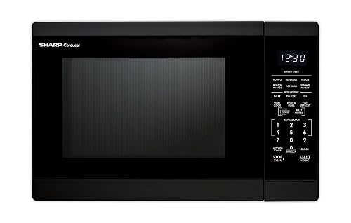 SHARP Countertop Microwave Oven with Removable Turntable