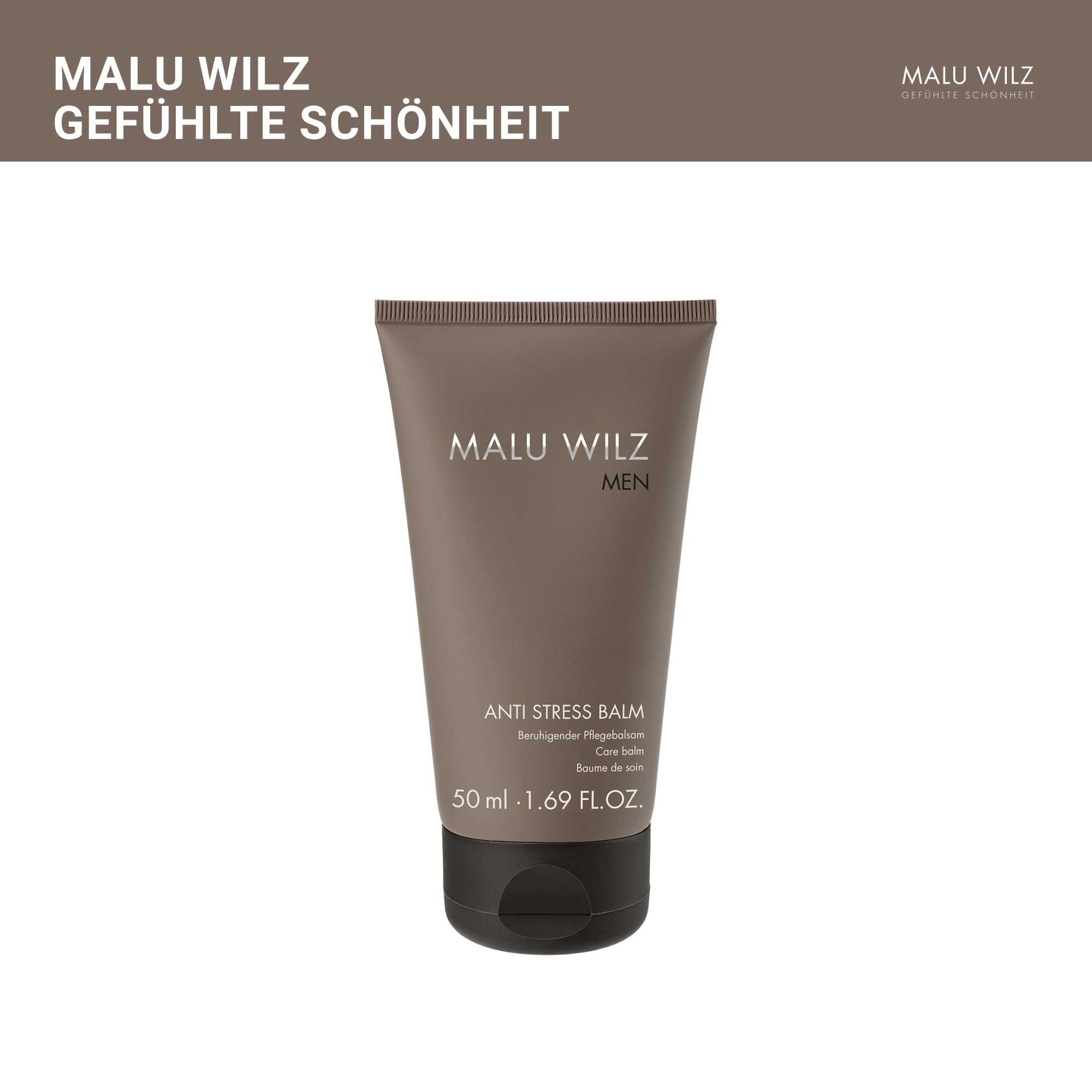 Malu Wilz Anti Stress Balm I Mnner Balsam fr gestresste Haut I  Mnnerpflege mit Aloe Vera & D-Pantheol beruhigt die Haut und verhindert  Entzndungen : Amazon.de: Kosmetik