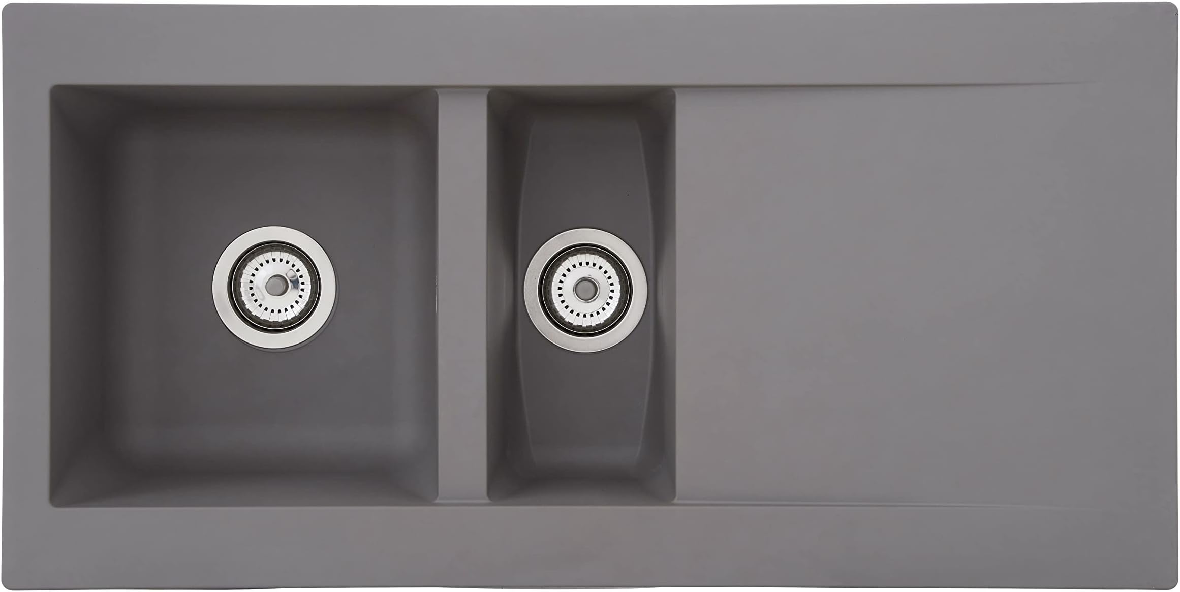respekta Sink, Concrete Grey, 100 x 50 cm