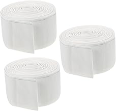 ABOOFAN 3 Peças De Fita Para Cortina De Chuveiro Fita Plissada Fita Para Cortina Fita Para Título De Cortina Ganchos Plissados Cortinas De Algodão Fita Para Cortinas Crimpagem