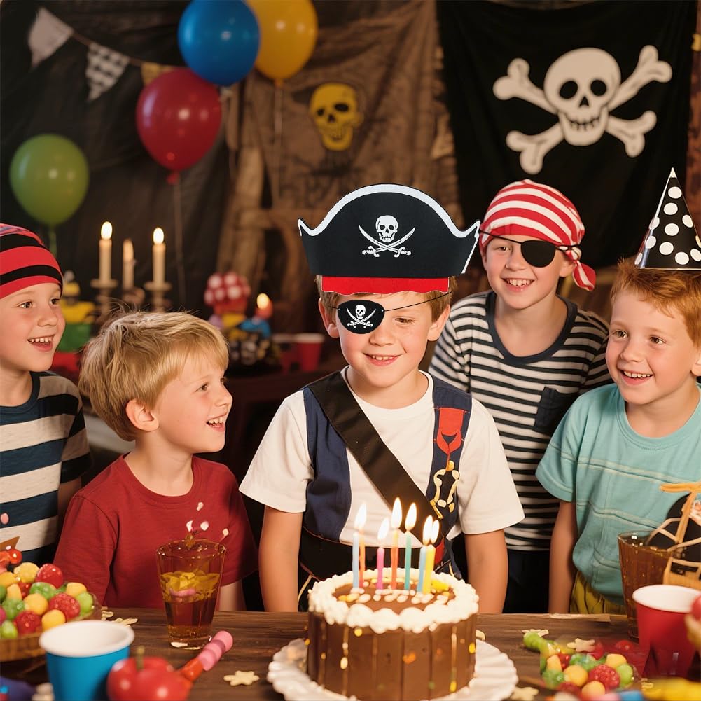 Cosysparks Kids Pirate Costume for Girls 4-8 Years Old - Image 4
