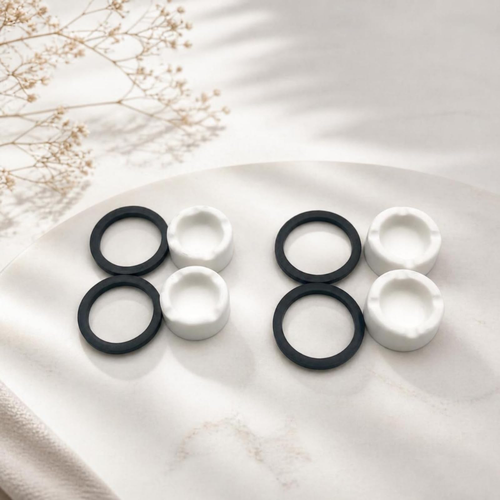 Pistoni Freno Bici Pistoni Pinza Guarnizioni Kit Riparazione in Ceramica per Pinze Idrauliche Compatibili con Serie M6120 M7120 M8020 M8120 M9120 M8 M640 M810 Adatti per Manutenzione Officina