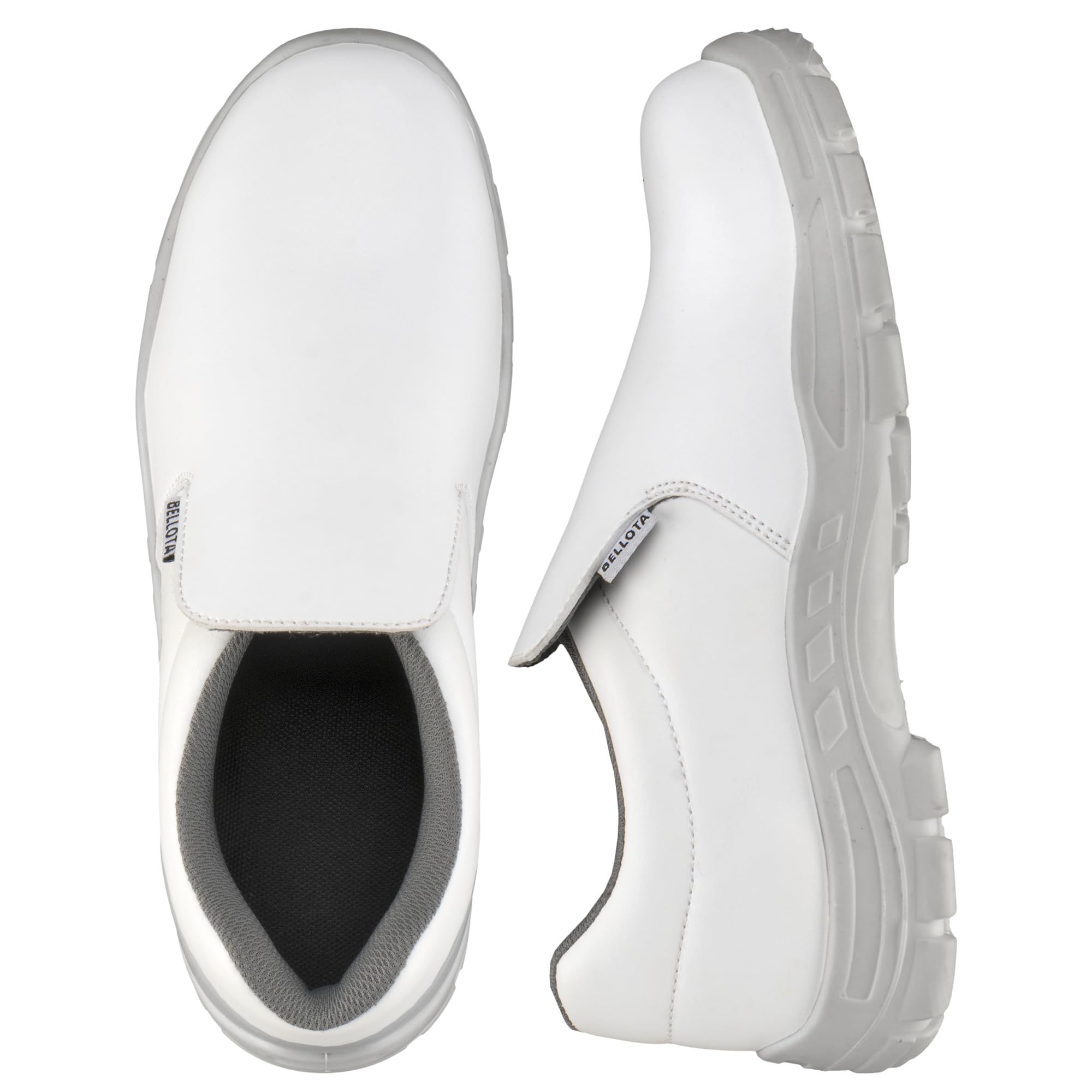 Bellota 72323CGS2 Zapato de Seguridad Chef S2 con Puntera Metálica en Microfibra Hidrofugada Blanca.
