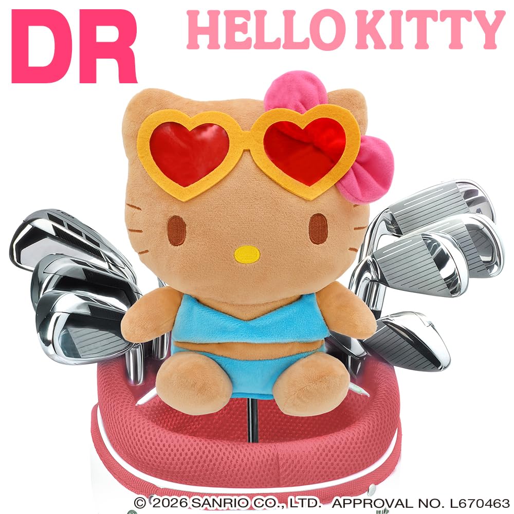 Amazon.co.jp: ハローキティ（日焼け） ヘッドカバードライバー用（DR