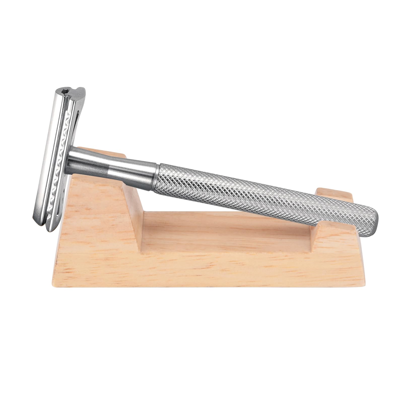 Wooden Safety Razor Stand - for Henson AL13 / AL13-M / Ti22 - Stand of Minimalism to Hold Your Razor - Luxury Razor Display Stand for Storing Your Razor