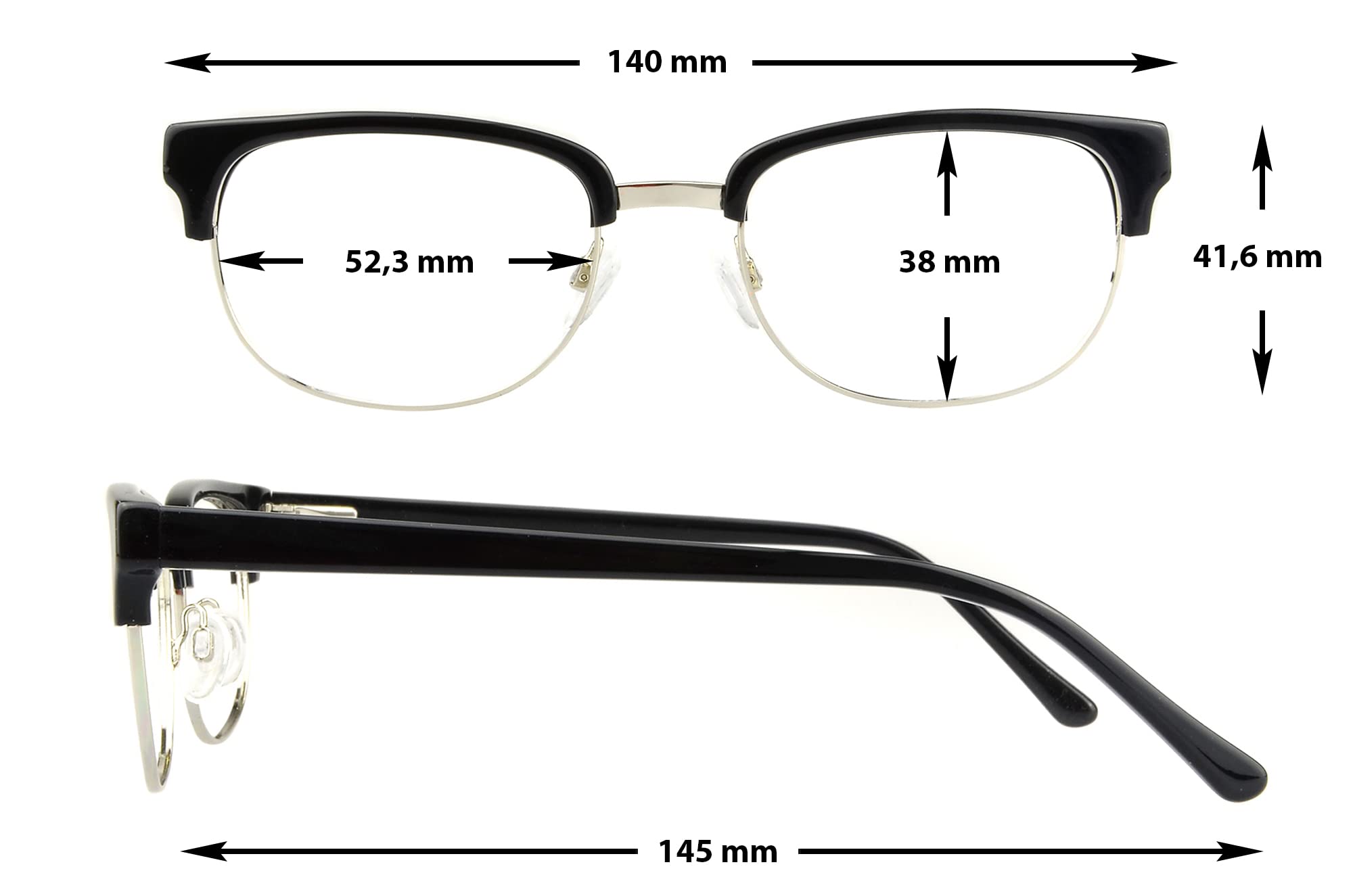 Edison & King Lesebrille Audrey: Retro-Look aber Ausstattung der Zukunft!