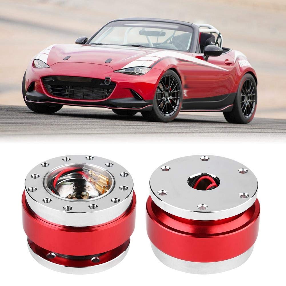 Adaptateur De Moyeu De Direction De Voiture, Adaptateur De Moyeu De Volant Volant De Voiture à Dégagement Rapide, 6 Trous Adaptateur De Moyeu à Dégagement Rapide Pour La Plupart Des Volants