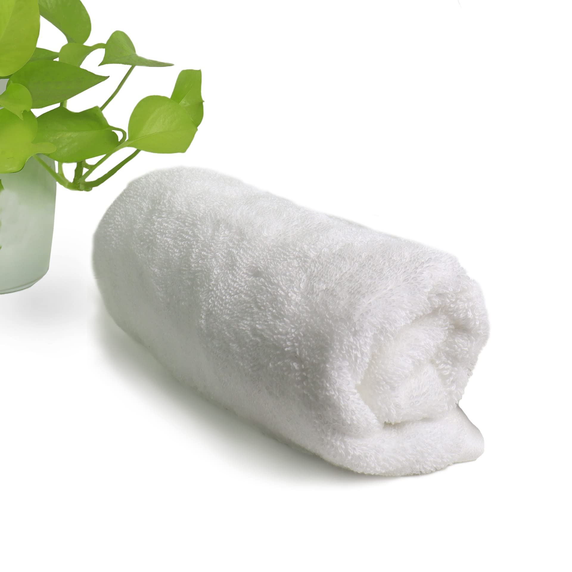 HEELIUM Bamboo Hand Towel | Ultra Absorbent & Anti-Bacterial | 3X Softer Than Cotton Towels | 65 X 40 cm - 600 GSM | Pack of 1 - White (B09C3NGFCM) Amazon Price History, Amazon Price Tracker