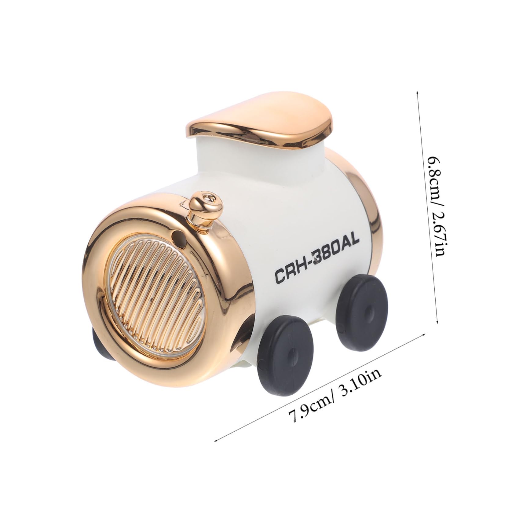 COLLBATH Train Designed Toothpick Storage Box Toothpick Holder Container Vintage Design for Kitchen Organization Portable and Clean Great present Idea