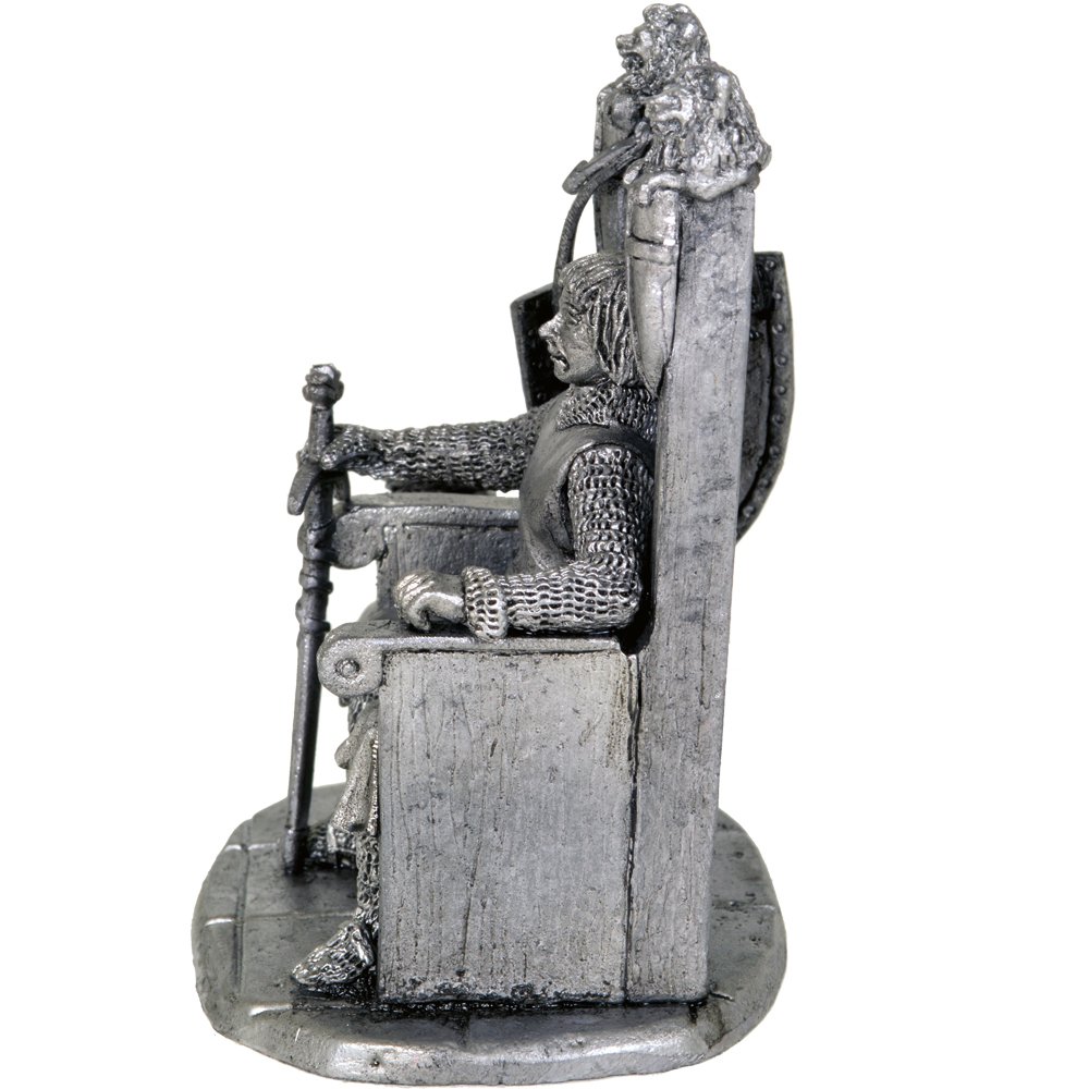 Chevalier De L'ordre Teutonique – Figurine Miniature 75mm – Peinte à La Main Par Attica – Neuf