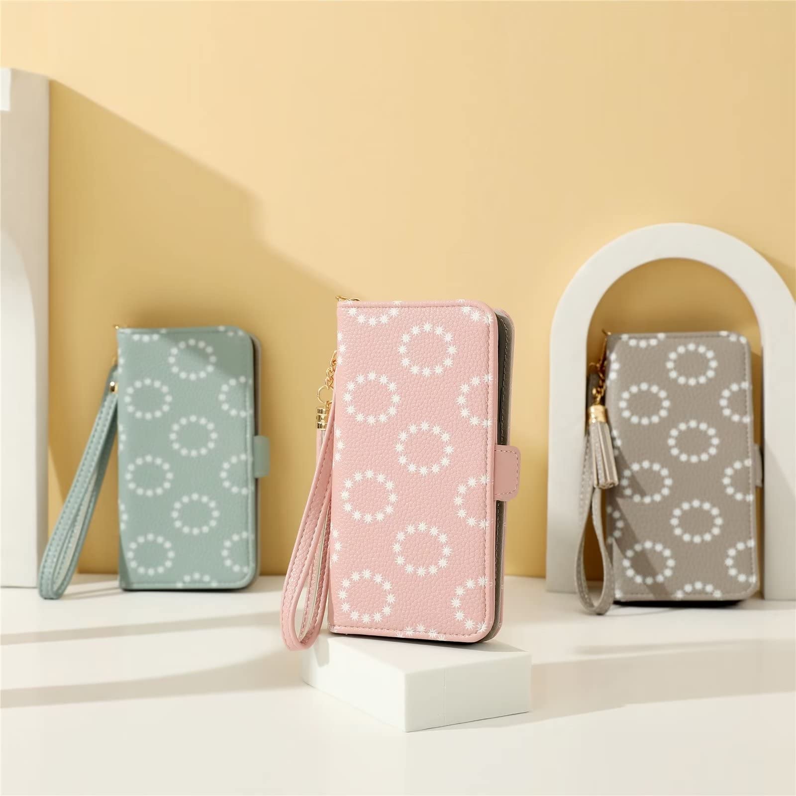 LADLOD 手帳型ケース iphoneSE 202 : LADLOD 手帳型ケース iphoneSE 2022 ケース 手帳型