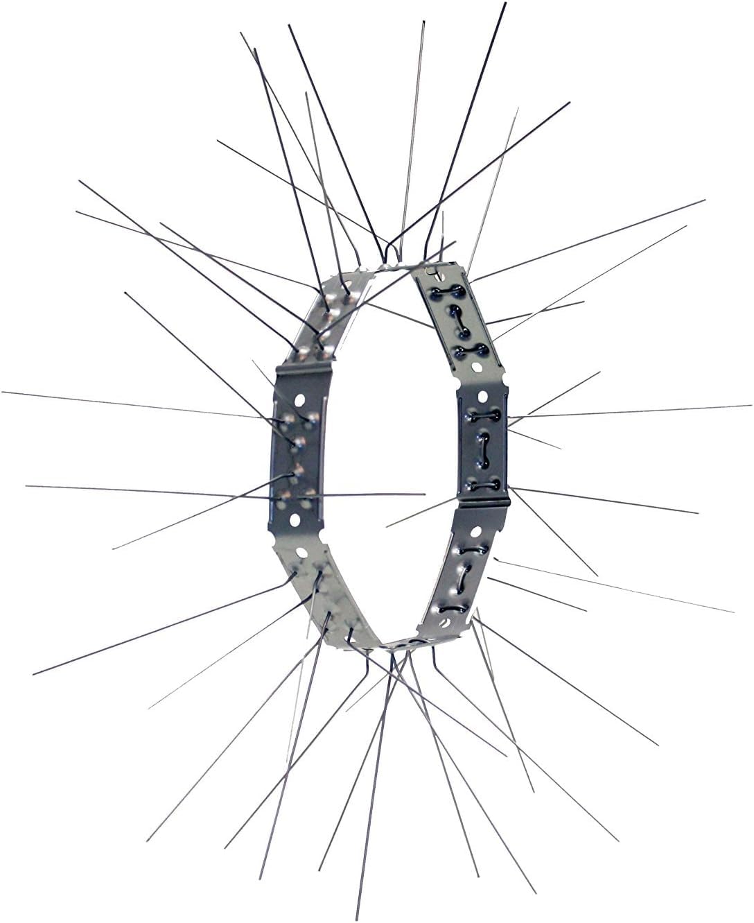 DMS- Kit 25 Metri DISSUASORI ACCIAO Inox Anti PICCIONI- 25 PZ da 1 MT CAD - Base Flessibile - ALTISSIMA Resistenza- Made in Italy