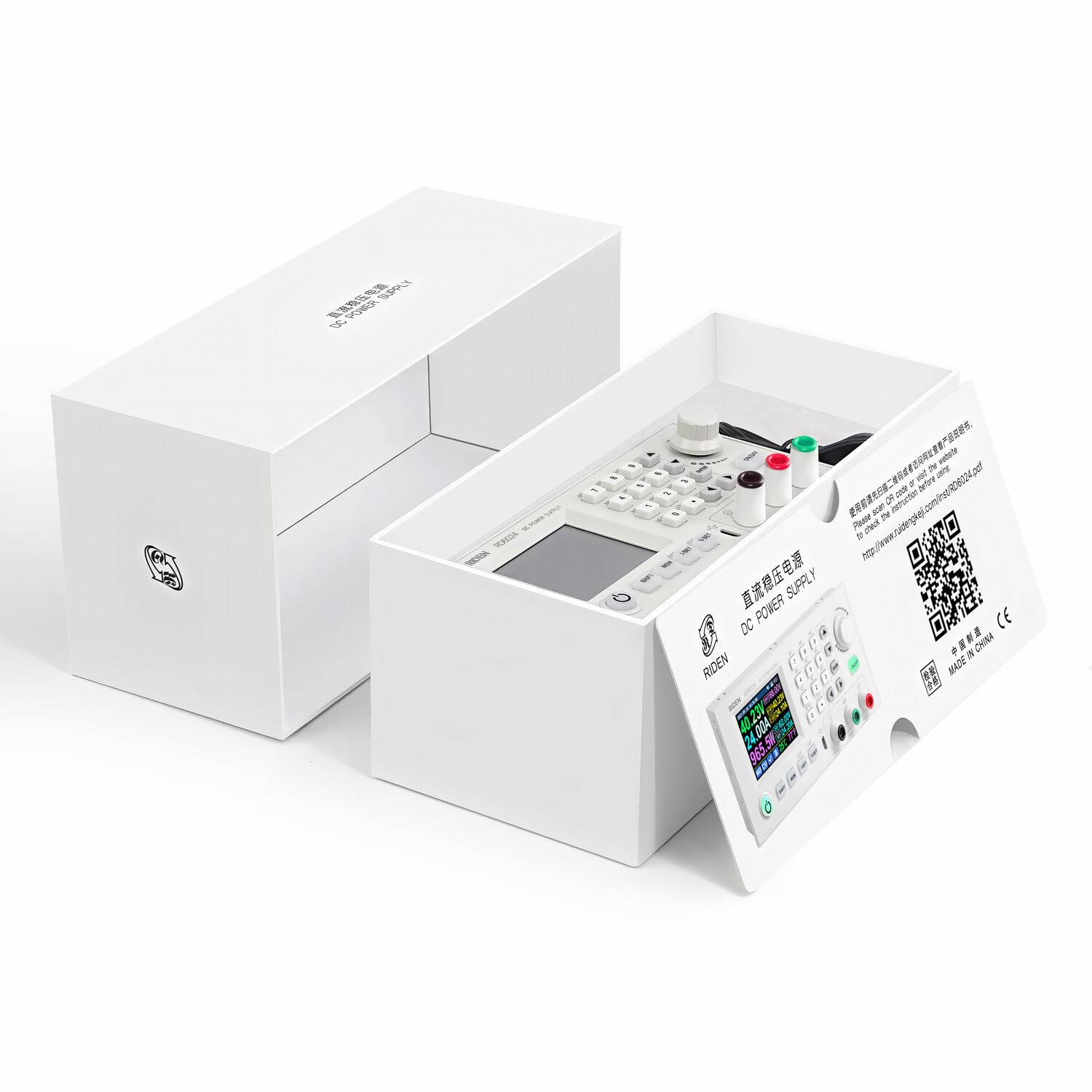 VIDOO Zasilacz DC Step Down Voltage WiFi 24A Konwerter Buck 12V/36V/48V/60V Regulowana Ładowarka 1000W-RD6024