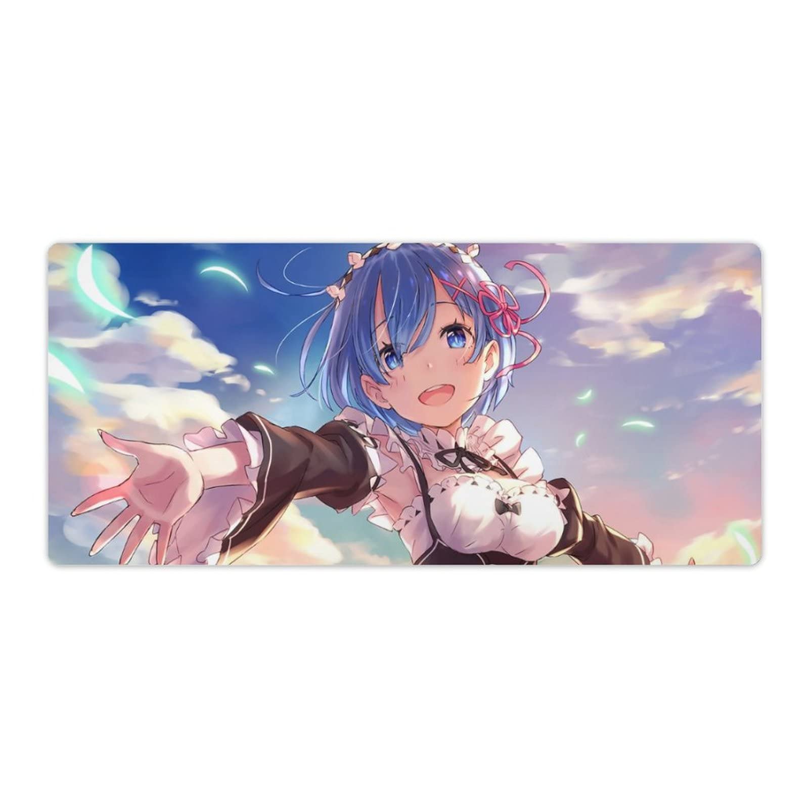 Amazon | デスクマット レム リゼロ ベランダ景色 秋葉 並木 大型