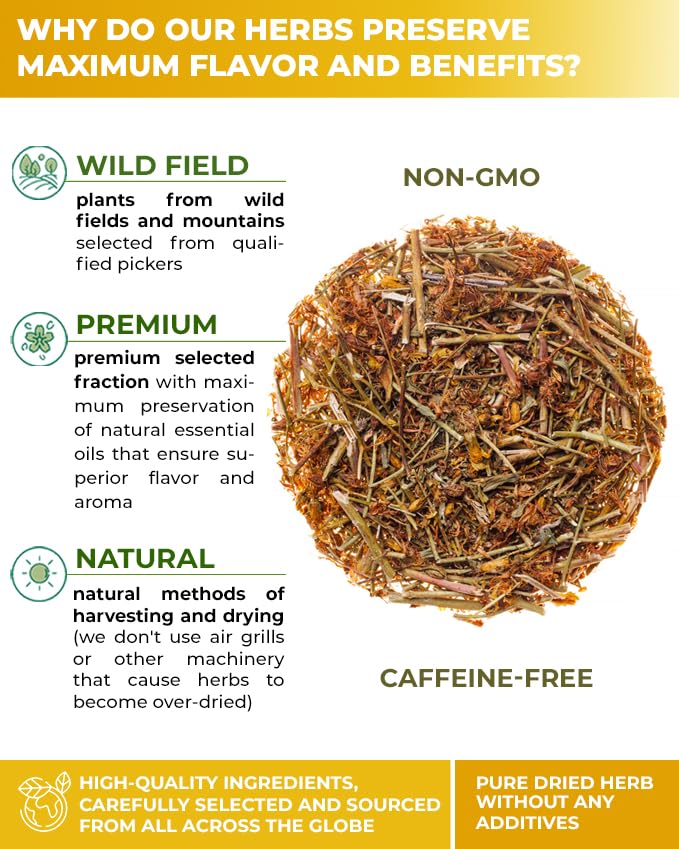 Image of 4 oz. St Johns Wort Herb Herbal Tea (Hypericum) - 113g Hierba De San Juan Herb Tea