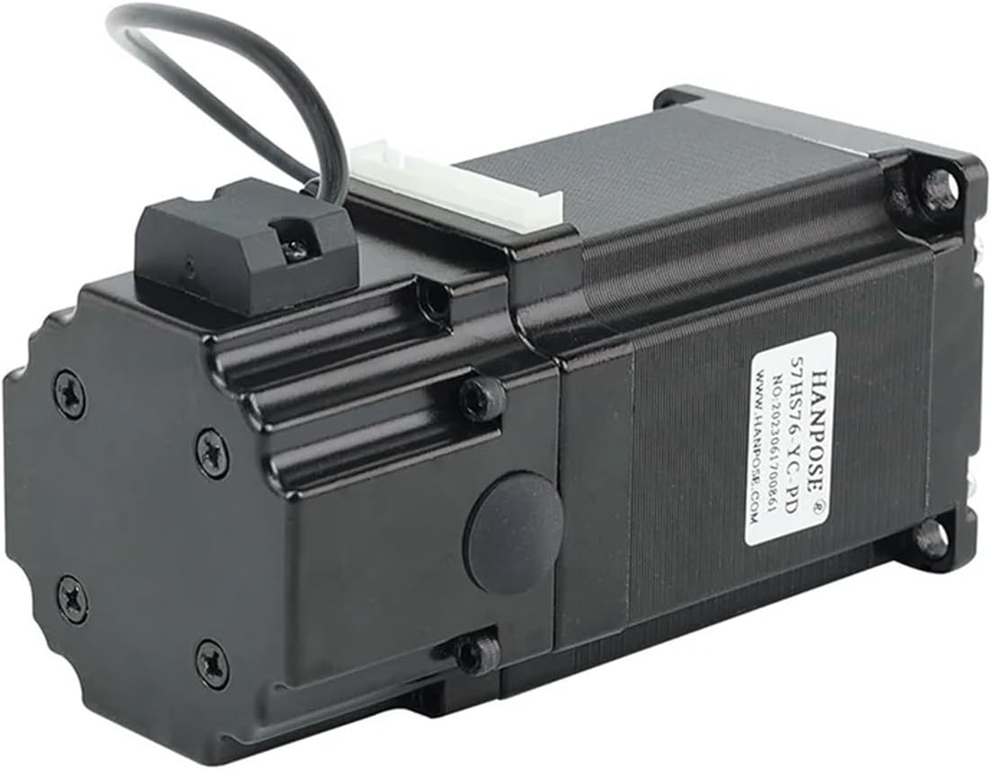4-Leads 189N.cm 76mm 57HS76-YC-PD Nema23 Permanent Magnet Brake Stepper Motor for Engraving Machine