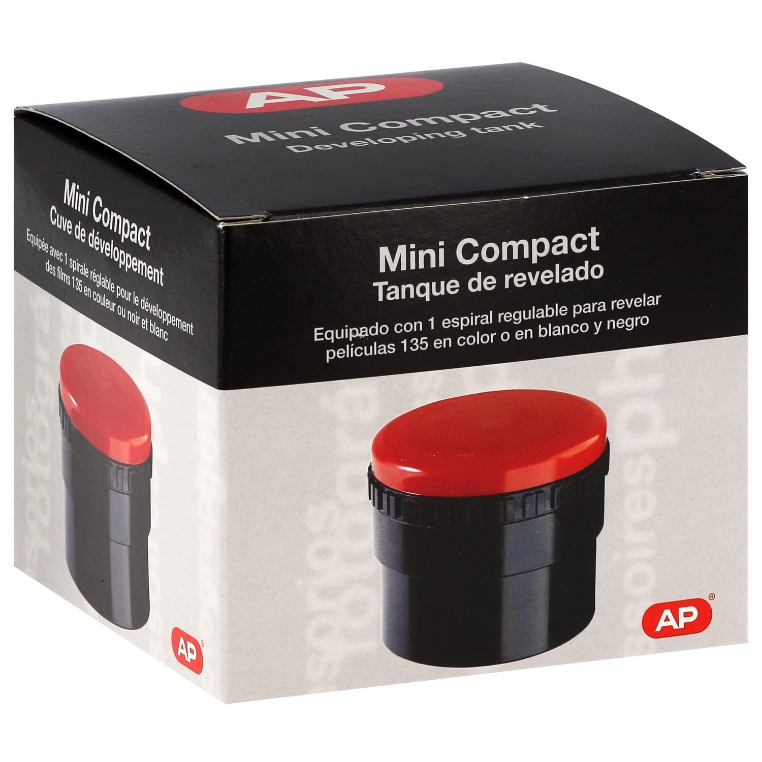 AP APP321200 – Serbatoio rivelato Mini Compact con 1 Spirale, Multicolore