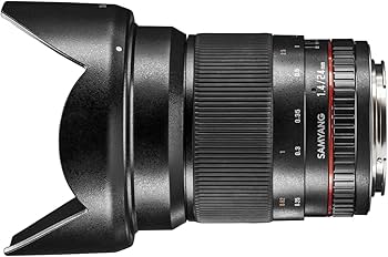 Amazon.co.jp: SAMYANG 単焦点広角レンズ 24mm F1.4 キヤノン EF用