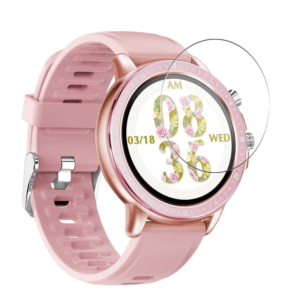 Vaxson3-Pack Tempered Glass Screen Protector, compatible with Viovy S02 Smartwatch smart watch, Film Protectors 9H Protective Guard