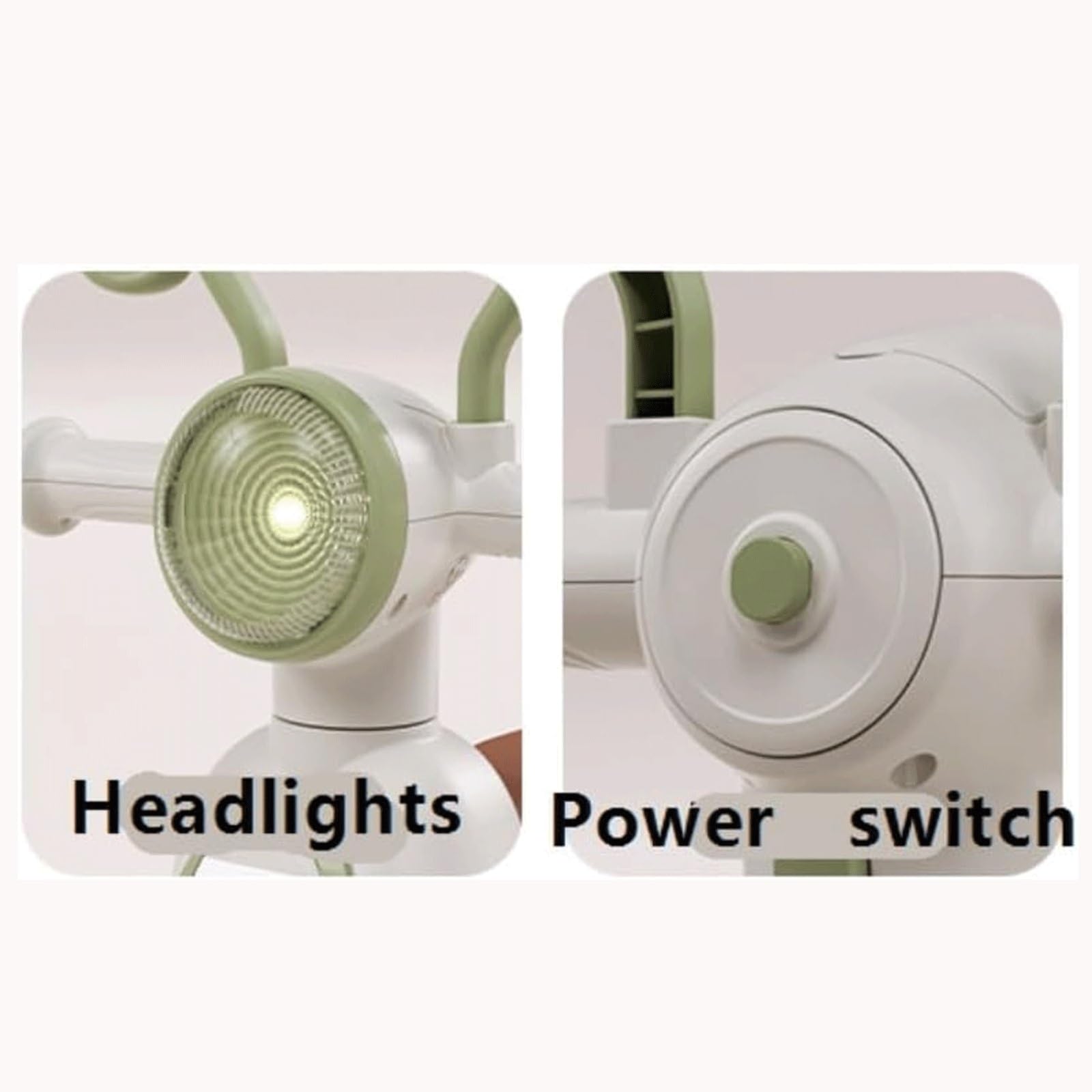 Wiggle Car, cichy, huśtawkowy samochód, 4-kołowy skuter Wiggle, rowerek biegowy z muzyką i światłem LED, jeździk, dziecięcy Wiggle Car dla dzieci w wieku 1-3 lat(Lila,Silent wheel)