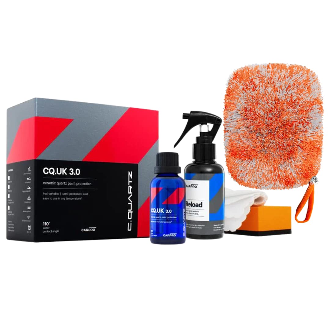 Amazon.com: CARPRO CQUARTZ UK 3.0_30ml Kit w/Reload, Ceramic 