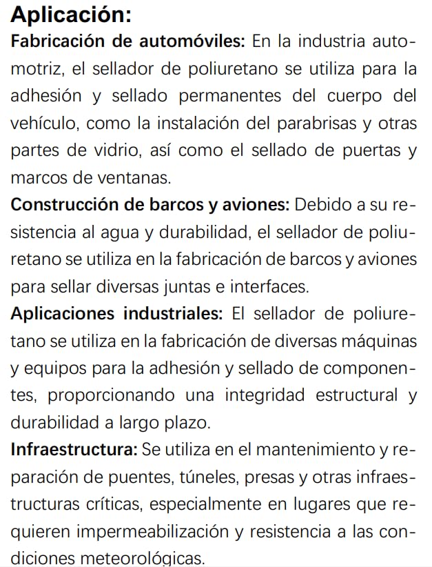 Silicon para vidrio automotriz 15 Imagen adicional