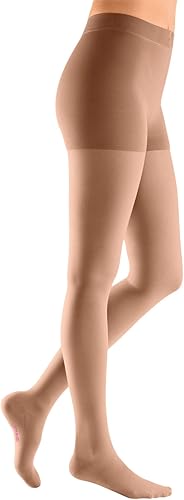 Mediven Plus, 20-30 mmHg, medias de compresión, puntera cerrada, 11106, Beige, 1