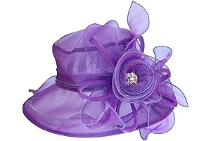 Royal Purple Lady's Church Hat