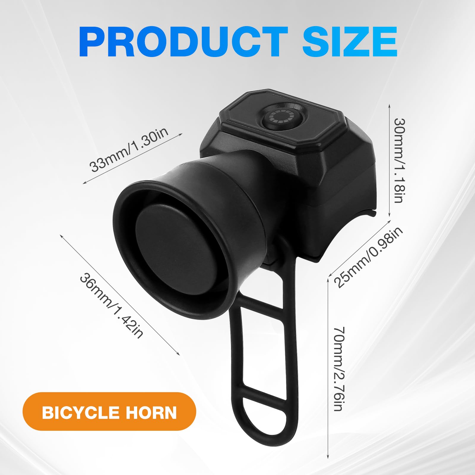 Elektryczny dzwonek rowerowy, 120 dB, wodoszczelny IPX4, odporny na uderzenia, z dzwonkami dla dzieci, do rowerów wyścigowych i MTB