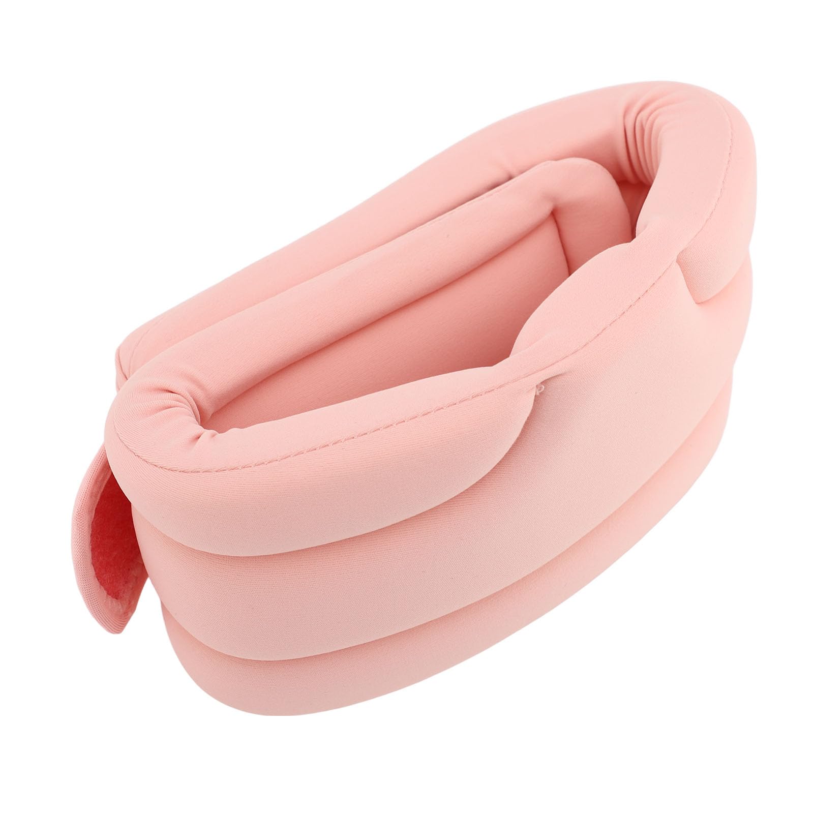 Cervical Collar for Neck Pain, Soft Breathable Adjustable Cervical Neck Pillow Neck Support Pillow Neck Brace Neck Stretcher Neck Sleeping Pillow for Women and Men (Pink)