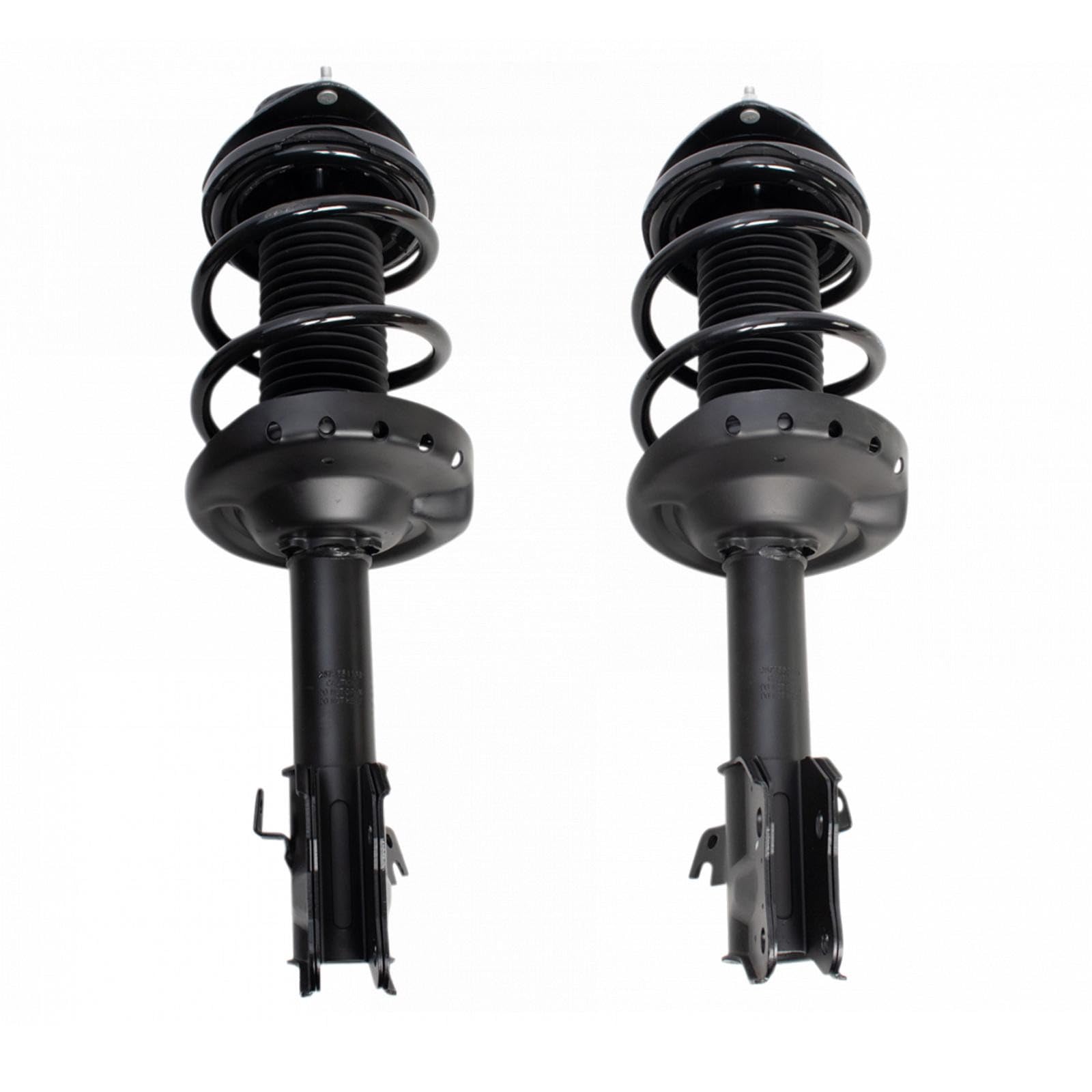 TRQ Front Driver and Passenger Side Strut and Spring Assembly Set