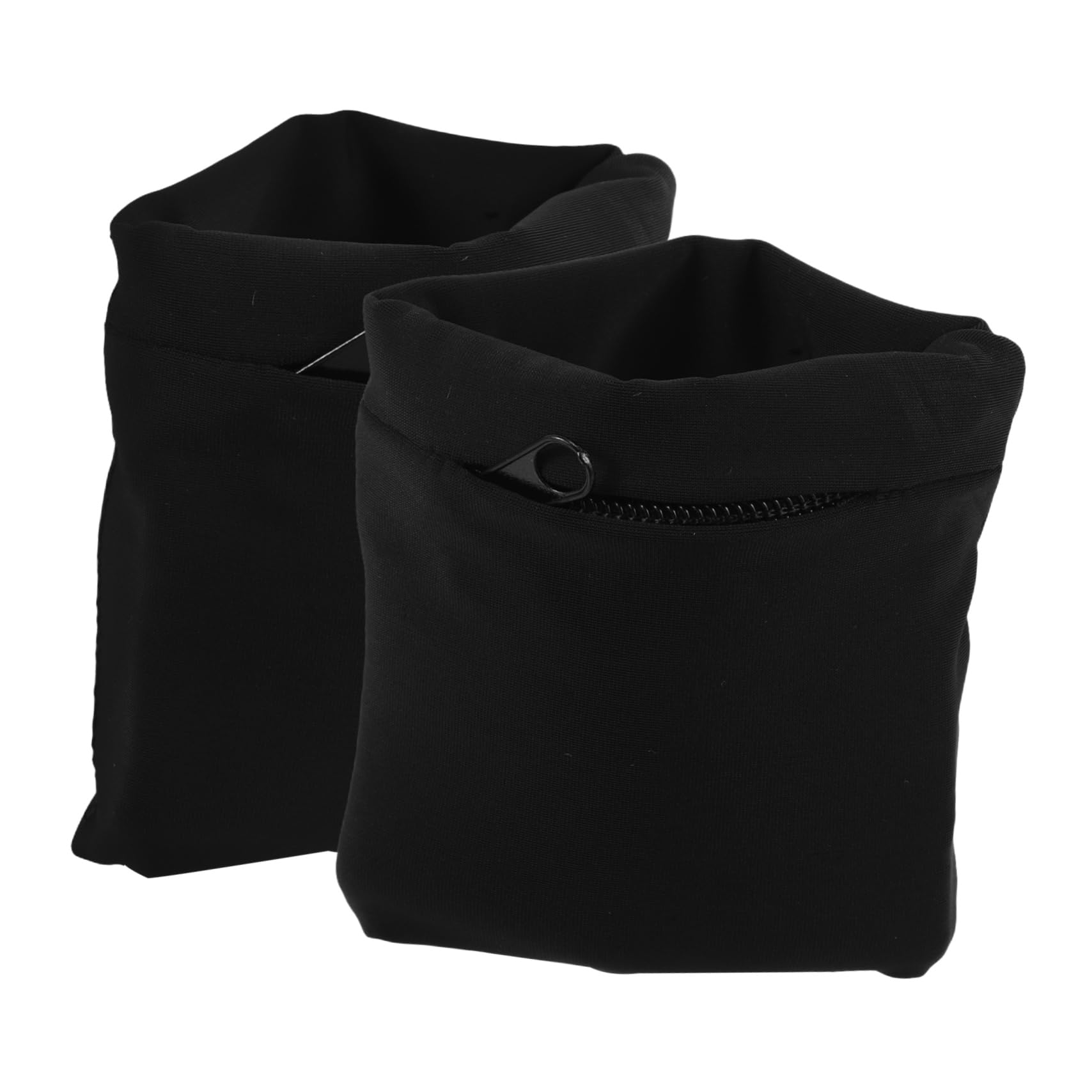 INOOMP 2pcs Lightweight Phone Armband Wrist Wallet Pouch with Zipper Secure Storage for Running Walking Gym Cycling Water Resistant Wrist Pocket for Keys and Essentials