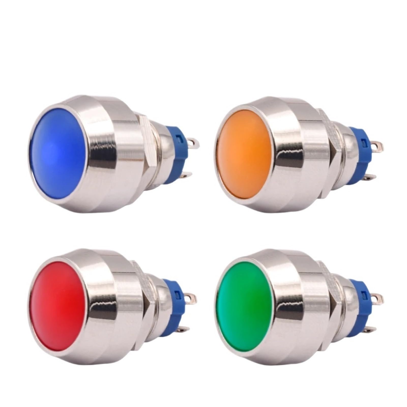 Push Button Led Thumbnail Snapklik.com : LABDIP Customized 12mm LED Metal Switch On Off Push ...