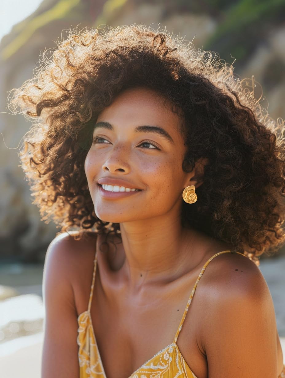 Shell Earrings for Women Beach Seashell Earrings Danty Ocean Earring Summer Jewelry Statement Earrings for Women - Image 6