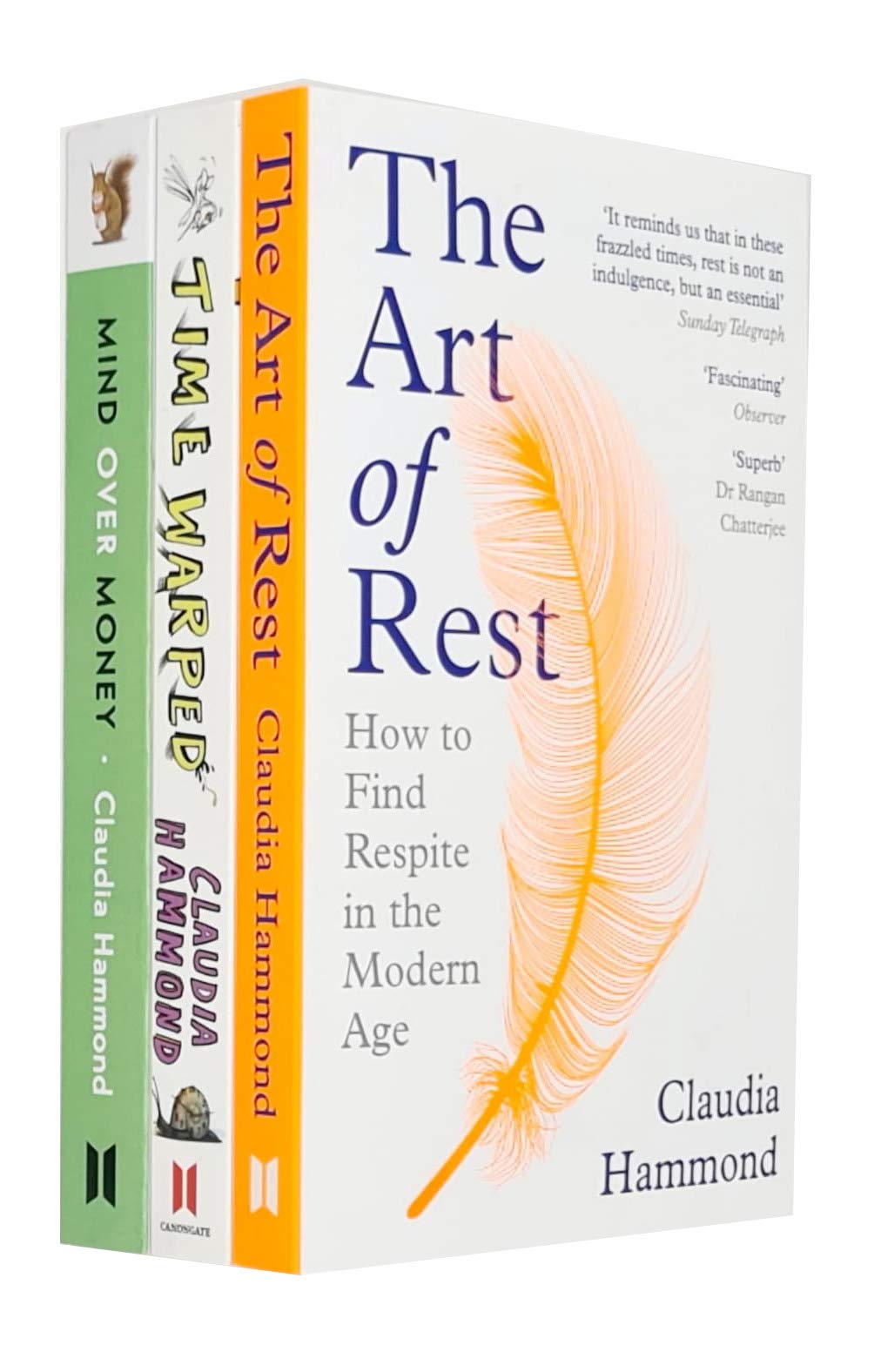 Claudia Hammond Collection 3 Books Set (The Art of Rest, Mind Over Money & The Keys to Kindness)