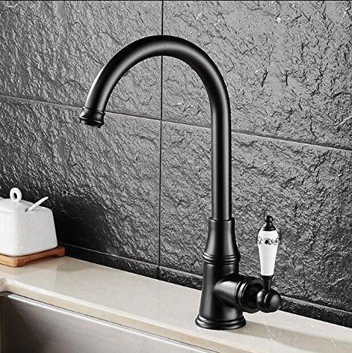 Robinet de cuisine rotation fluide pour un nettoyage facile du bassin de légumes