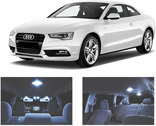 XtremeVision LED interior para Audi A5 2007-2015 (11 piezas) blanco frío kit de LED interior premium paquete + herramienta de instalación
