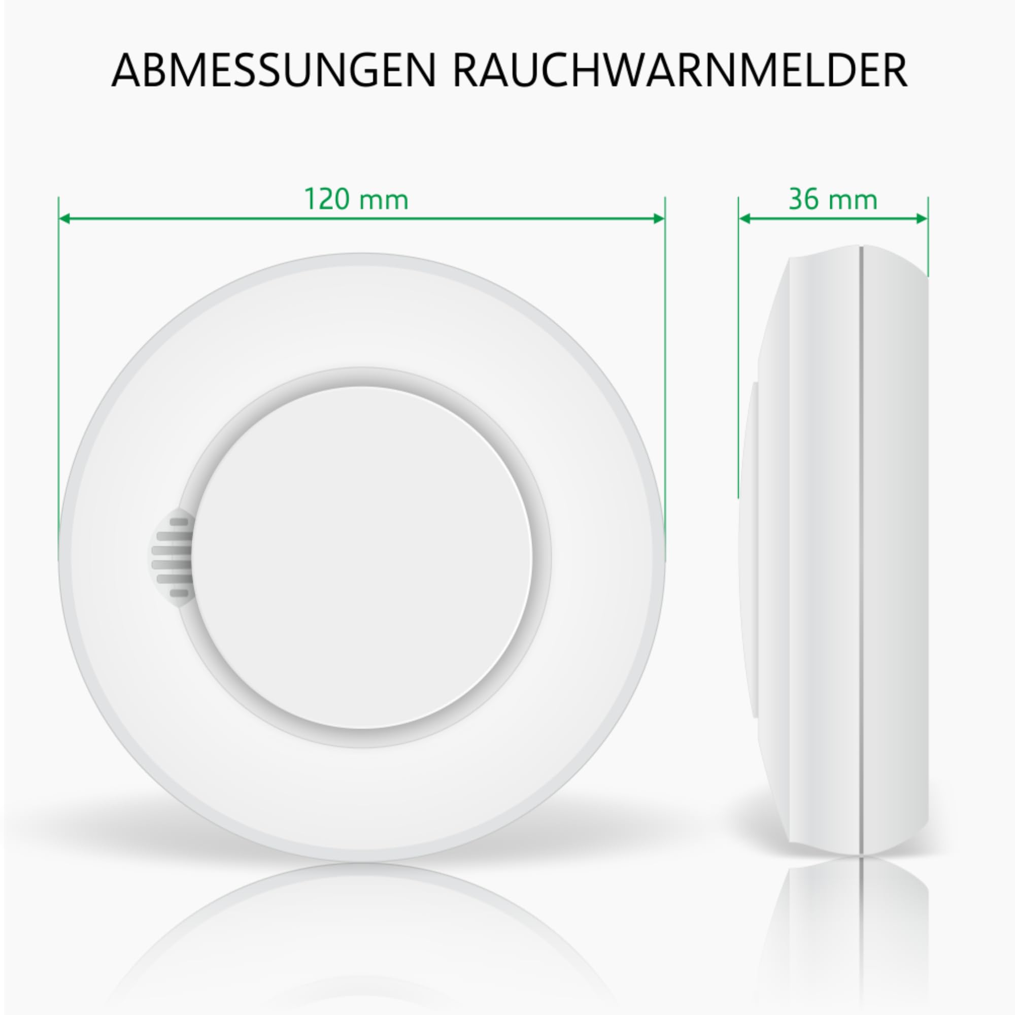 ELRO Connects SF500S Rauchmelder Kit - Komplettes Set K2 Connector + 3X Funk Rauchmelder Kit - Warnt per Smartphone - nach EN14604