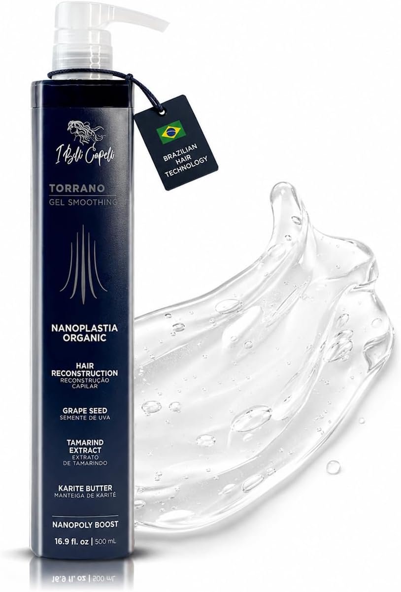 I Belli Capelli Torrano Gel Nanoplastia Sin Formol – Keratina Alisado | Drip-Free Gel, Precise Application · Fast-Penetrating Formula · Salon Results at Home · Long-Lasting Frizz Control